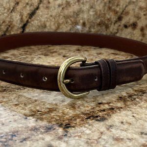 Women's Coach Leather Belt (M)